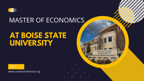 MASTER OF ECONOMICS AT BOISE STATE UNIVERSITY